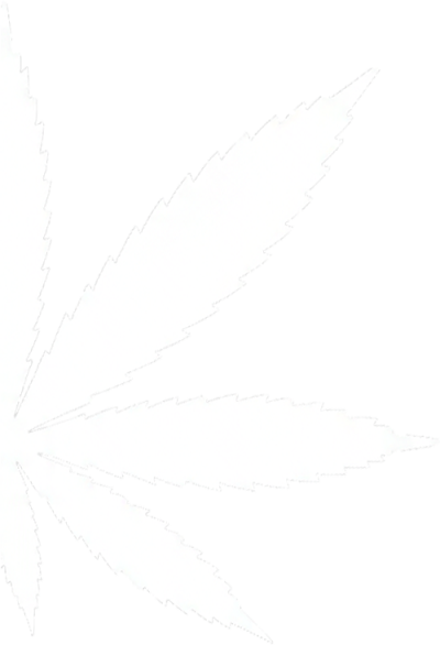 White Colored Pot Leaf Background Icon Enhancer Left