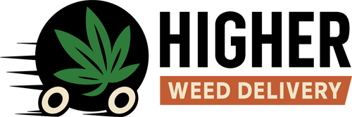 Higher Weed Delivery Orange County Transparent Logo