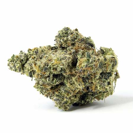 Closeup of the Freshest High-Quality Dark Frosty Green With Orange Hairs Cannabis Flower from an Aliso Viejo Weed Delivery Order