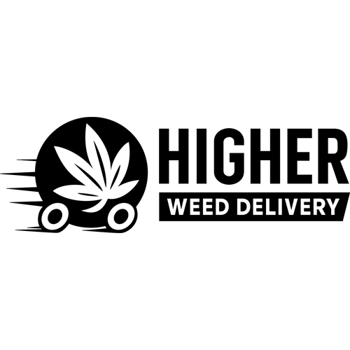 Higher Weed Delivery Cannabis Brand Logo